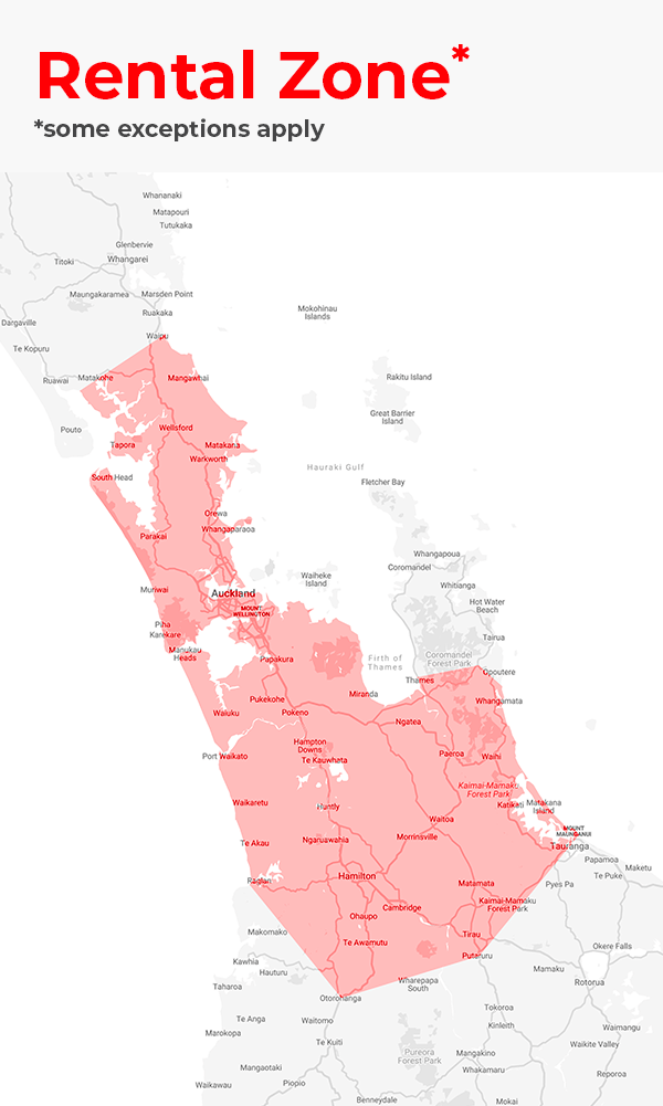 Looking for a transportable rental unit? This map shows where HouseMe can deliver their rental unts to.